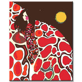 Painting by numbers When the sun rises in the west